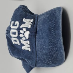 Dog Mom Embroidered Vintage Style Baseball Cap Hat David and Young NWT